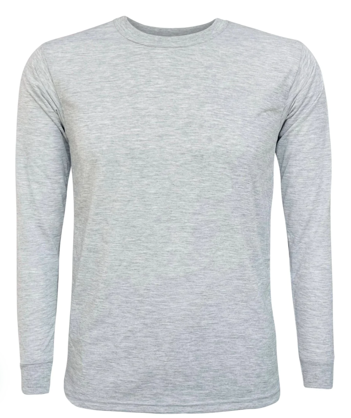Sublimation 100% Polyester Grey Sublimation Sweatshirt Soft Cotton