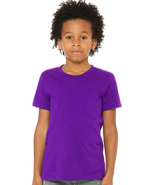 BELLA CANVAS Youth Unisex Jersey Tee 3001Y 100 Cotton